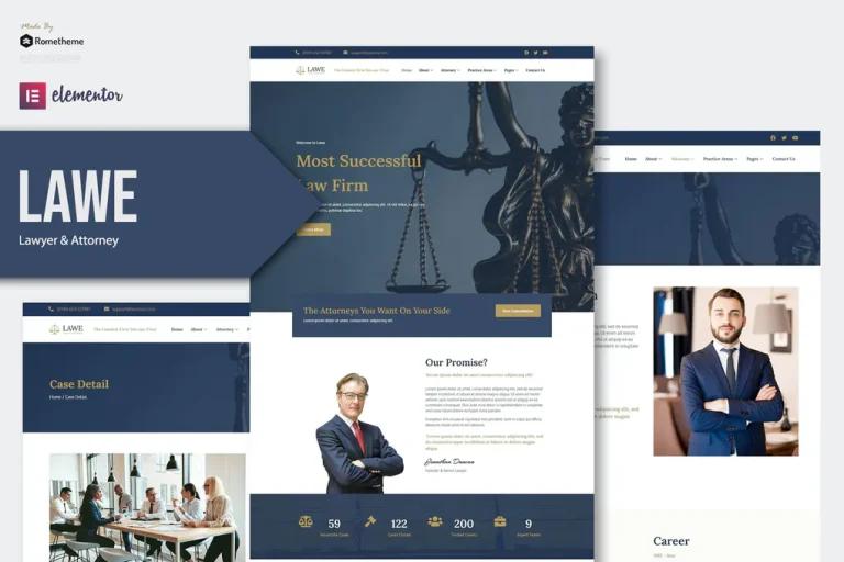 Modelo de site para advocacias